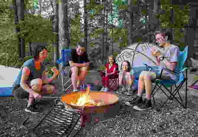 Campers Enjoying A Campfire At Land Between The Lakes Land Between The Lakes Outdoor Handbook: Your Complete Guide For Hiking Camping Fishing And Nature Study In Western Tennessee And Kentucky