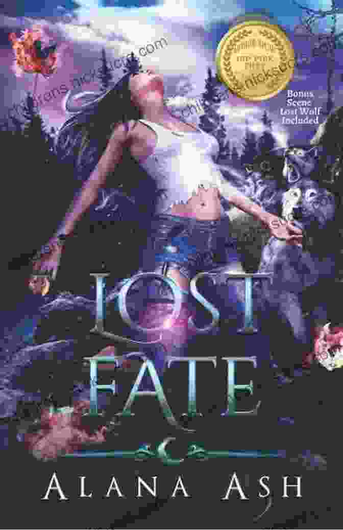 Lost Fate Shifter Zion Prequel Book Cover Featuring A Muscular Male Shifter With Piercing Blue Eyes And Sharp Claws Lost Fate (Shifter Zion: Prequel 1)