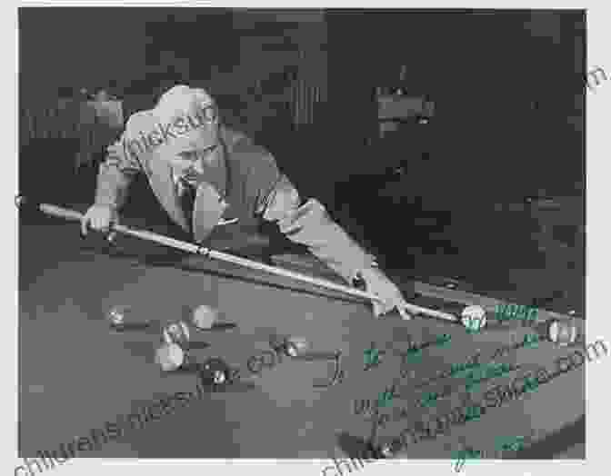 Willie Mosconi, The Cue Master, Holding A Pool Cue Willie S Game: An Autobiography Willie Mosconi